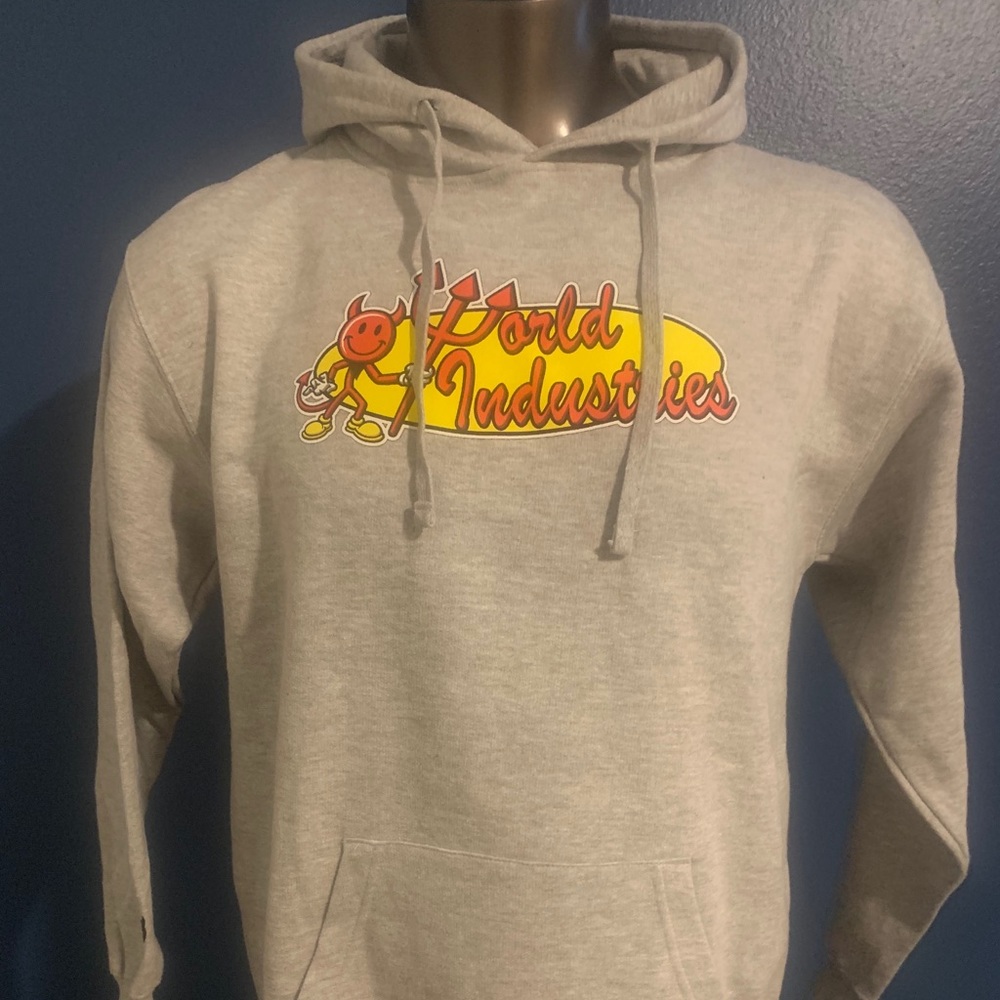 World industries men’s hoodie new with tags